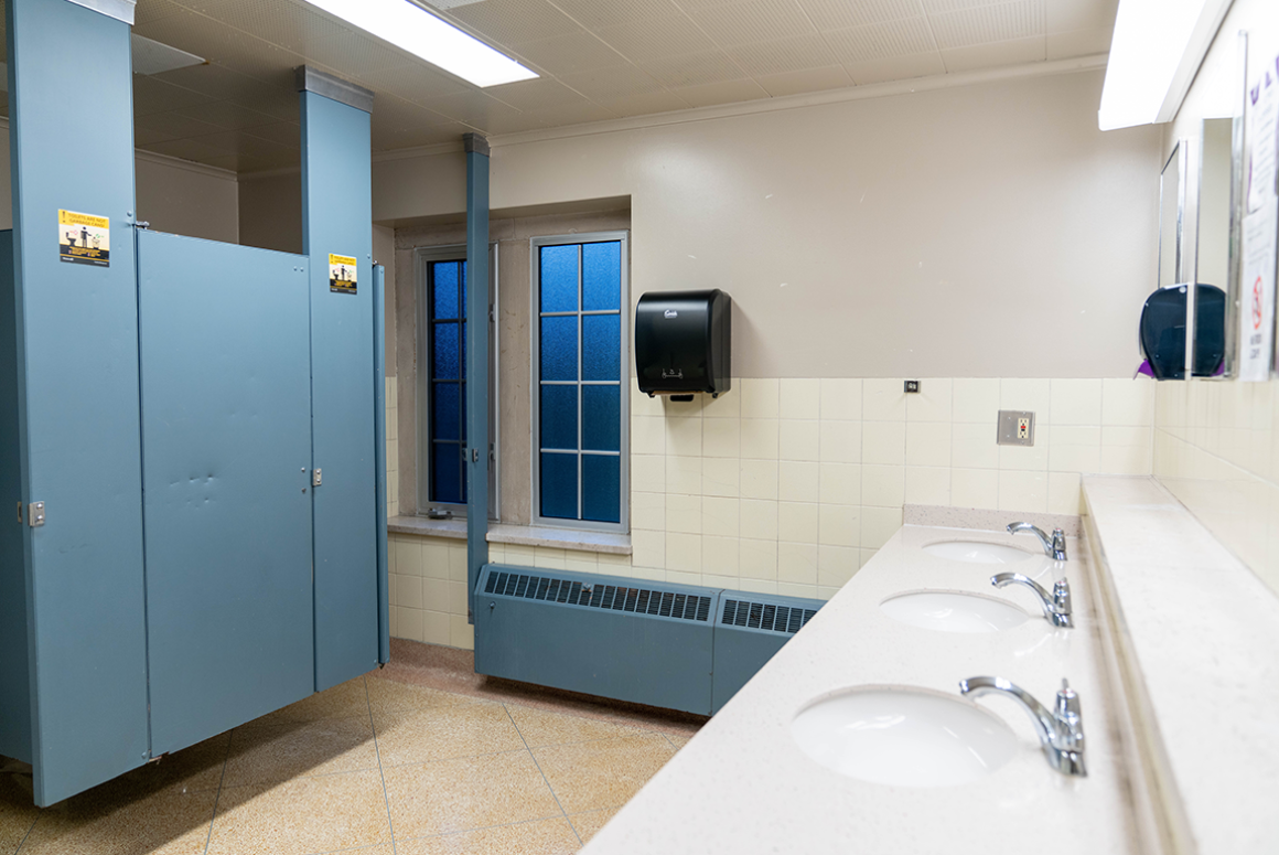 View inside MedSyd bathroom