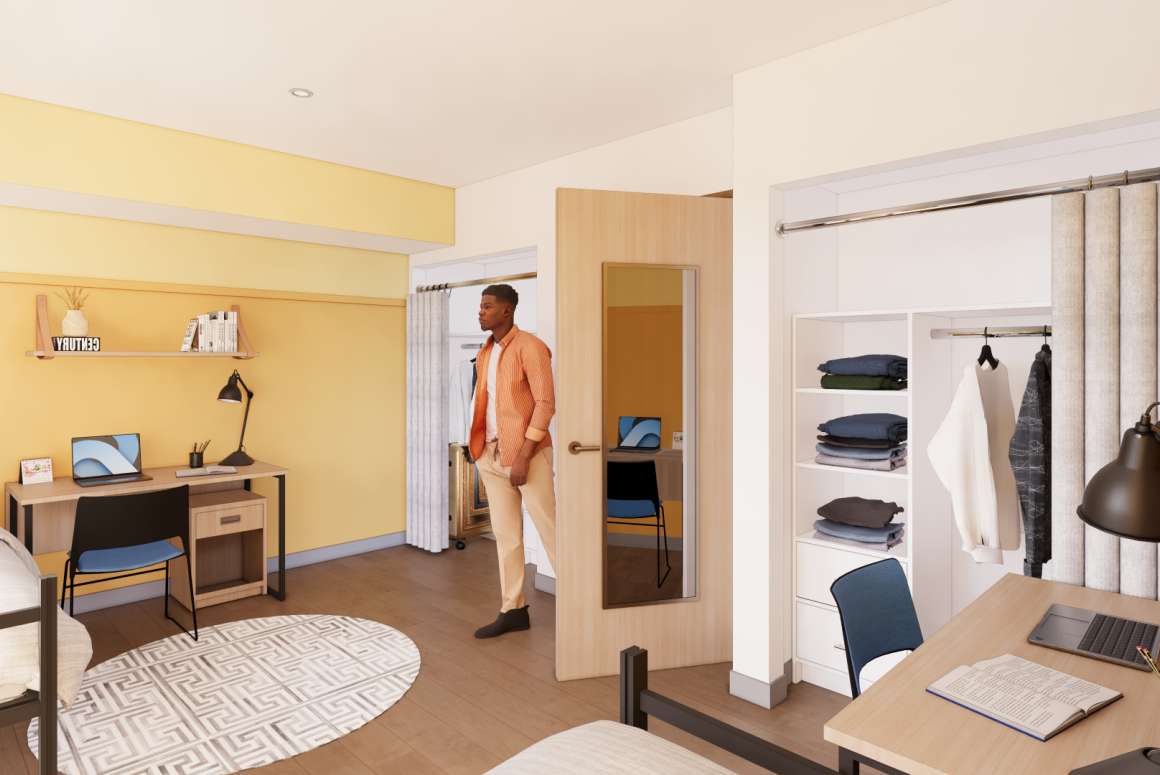 View of double room