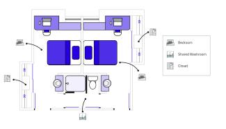 Clare Hall Floor Plan
